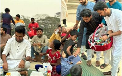পথশিশুদের সঙ্গে প্রথম রোজার ইফতার করলেন উপদেষ্টা আসিফ মাহমুদ