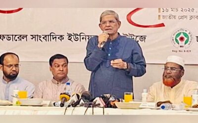 নির্বাচিত সরকারের হাতে দায়িত্ব দিয়ে স্থিতিশীলতা রক্ষা করা উচিত : ফখরুল