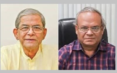 হাসপাতালে ফখরুলকে দেখতে গেলেন রিজভী
