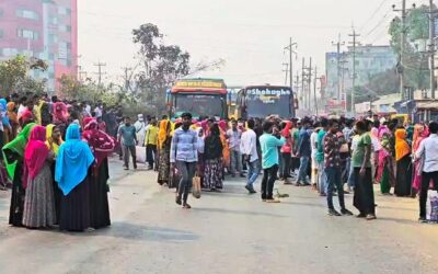 ৪ ঘণ্টা পর ঢাকা-ময়মনসিংহ মহাসড়কে যান চলাচল শুরু
