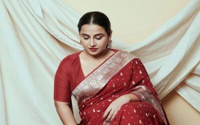 আমার লজ্জা নেই, জিম লুক নয় শাড়িতেই খুশি: বিদ্যা