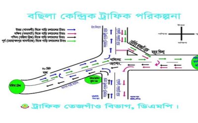 বসিলা ও বেড়িবাঁধ সড়কের যানজট নিরসনে ডিএমপির নতুন নির্দেশনা